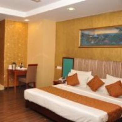 Mandakini Aura Hotell New Delhi Exteriör bild