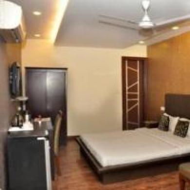Mandakini Aura Hotell New Delhi Exteriör bild
